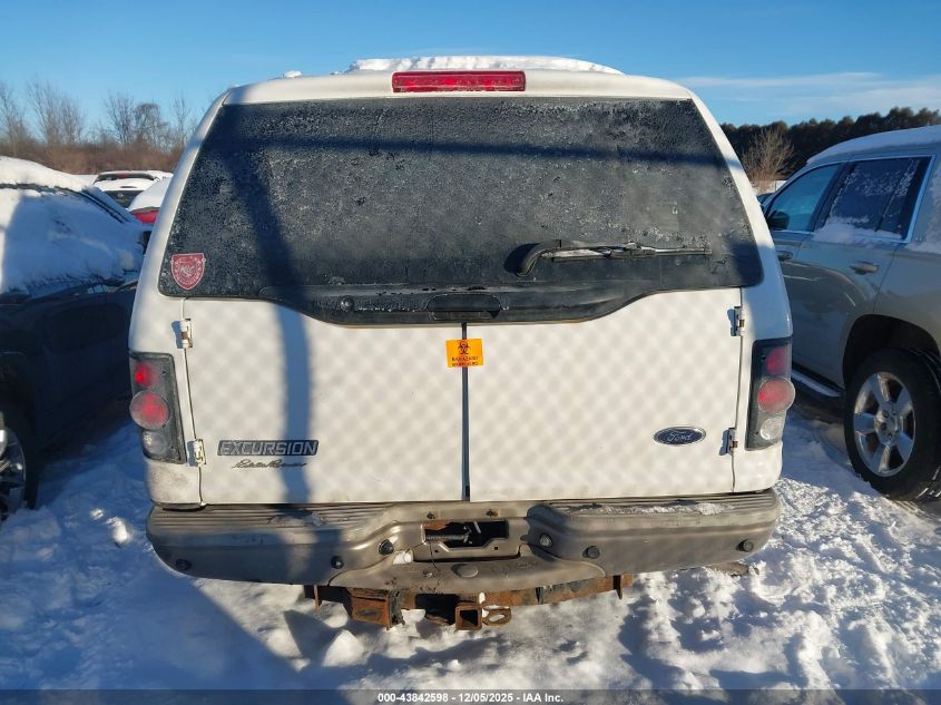 2004 Ford Excursion Eddie Bauer VIN: 1FMNU45S54EA29669 Lot: 43842598