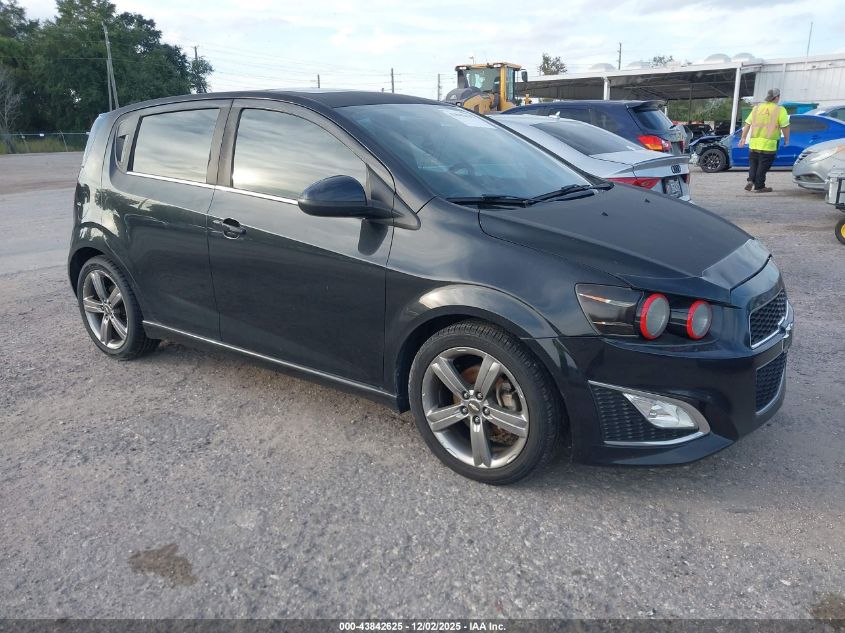 CHEVROLET SONIC RS MANUAL