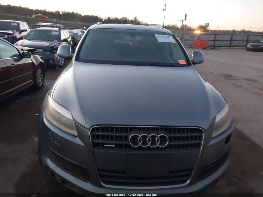 2007 Audi Q7 3.6 Premium VIN: WA1BY74L87D032562 Lot: 43842647