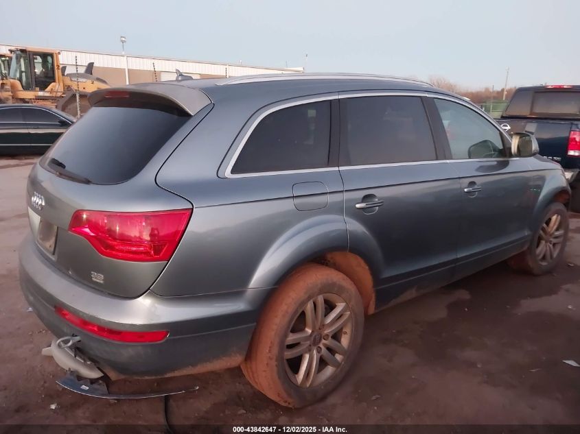 2007 Audi Q7 3.6 Premium VIN: WA1BY74L87D032562 Lot: 43842647