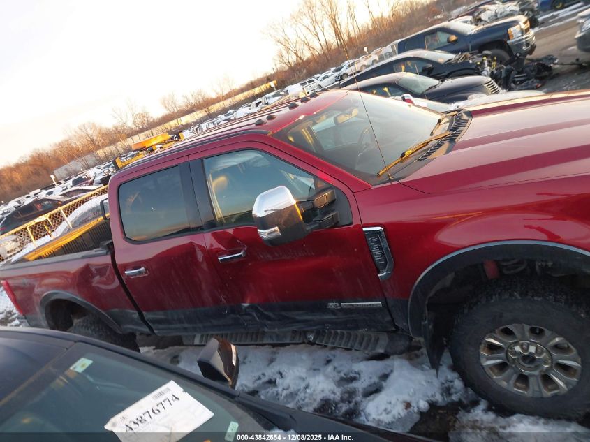 2017 Ford F-350 Lariat VIN: 1FT8W3BT7HED49522 Lot: 43842654