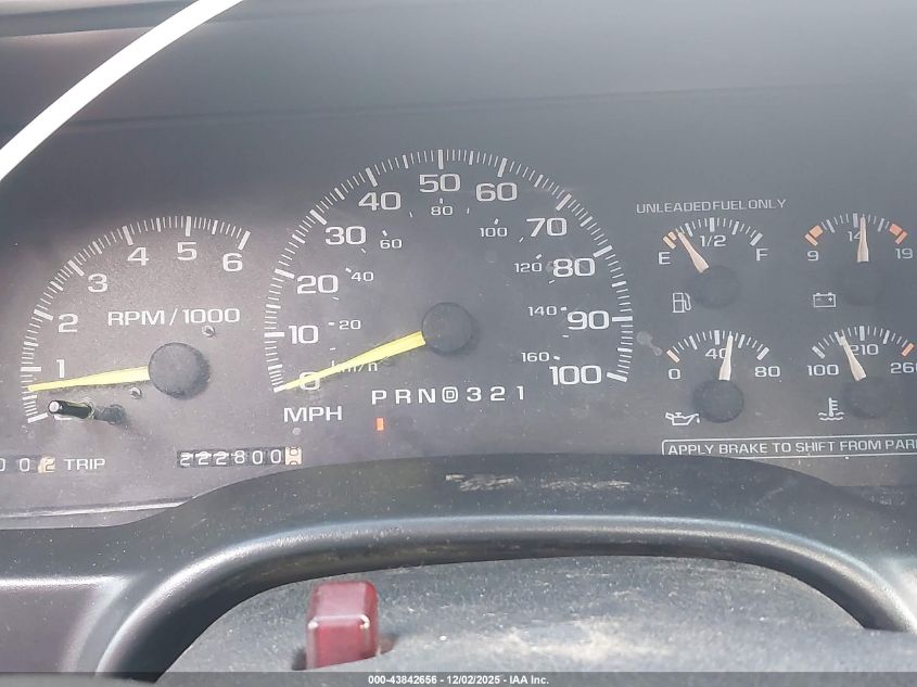 1996 GMC Sierra C1500 VIN: 1GTEC14W5TZ540980 Lot: 43842656