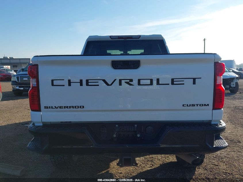 2022 Chevrolet Silverado 2500Hd 4Wd Standard Bed Custom VIN: 1GC4YME78NF196622 Lot: 43842660