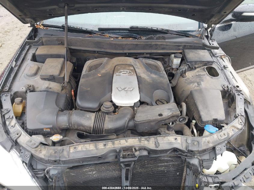 2010 Hyundai Genesis 4.6 VIN: KMHGC4DFXAU072549 Lot: 43842668