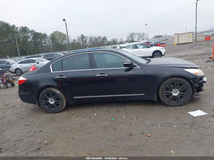 2010 Hyundai Genesis 4.6 VIN: KMHGC4DFXAU072549 Lot: 43842668