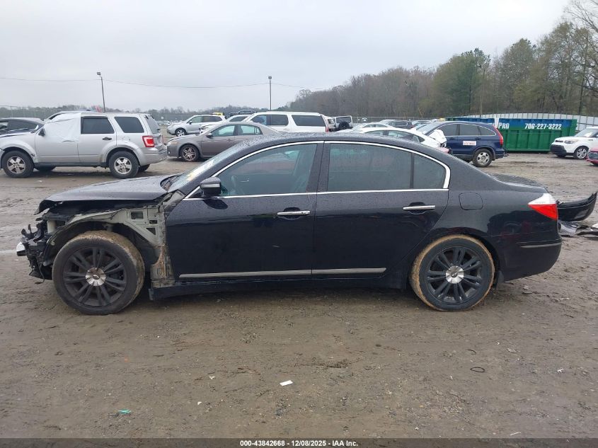 2010 Hyundai Genesis 4.6 VIN: KMHGC4DFXAU072549 Lot: 43842668