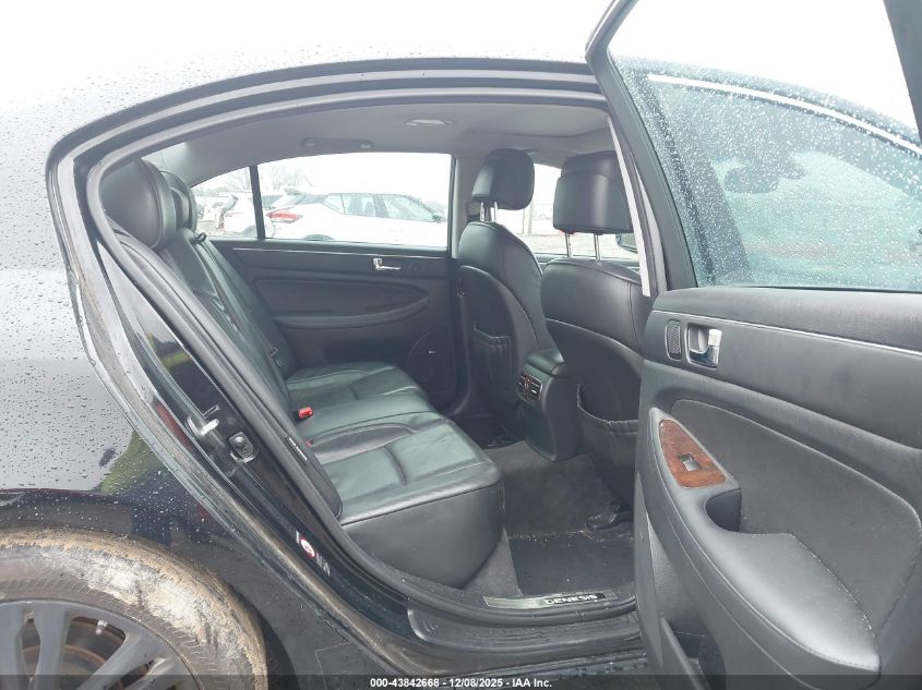 2010 Hyundai Genesis 4.6 VIN: KMHGC4DFXAU072549 Lot: 43842668