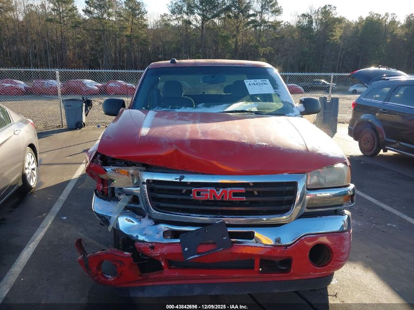 2005 GMC Sierra 1500 Sle VIN: 2GTEK19BX51104887 Lot: 43842696