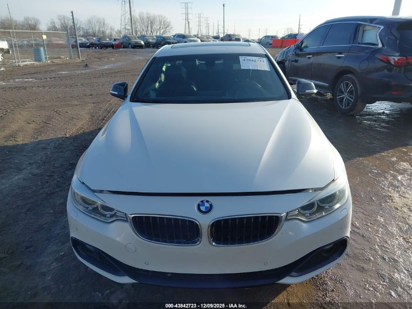 2015 BMW 428I xDrive VIN: WBA3N5C51FK198276 Lot: 43842723