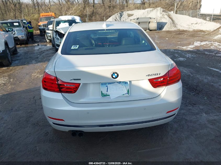 2015 BMW 428I xDrive VIN: WBA3N5C51FK198276 Lot: 43842723