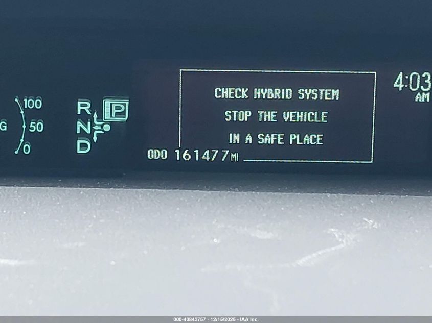 2013 Toyota Prius Three VIN: JTDKN3DU2D1619207 Lot: 43842757