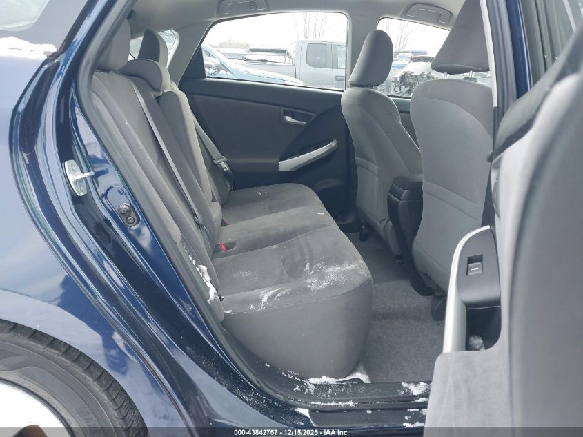 2013 Toyota Prius Three VIN: JTDKN3DU2D1619207 Lot: 43842757