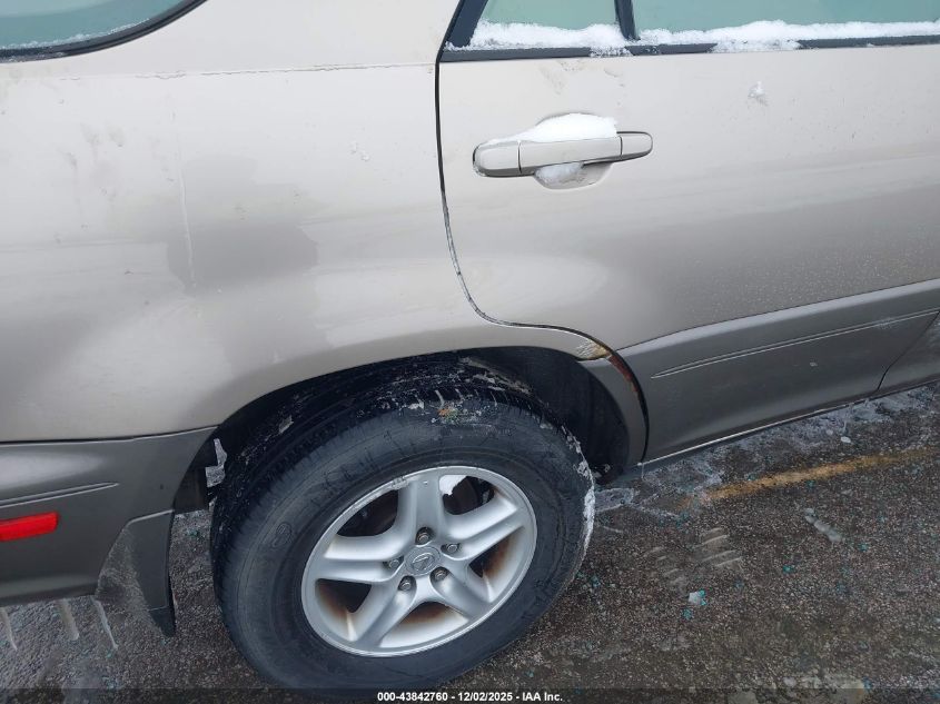 2002 Lexus Rx 300 VIN: JTJHF10U920248547 Lot: 43842760