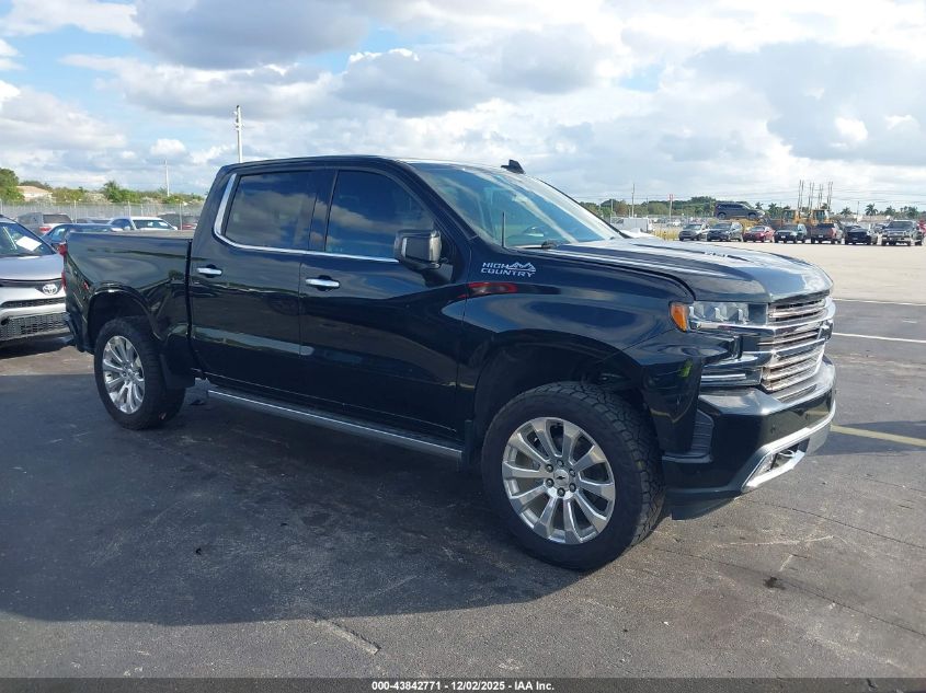 CHEVROLET SILVERADO 1500 4WD SHORT BED HIGH COUNTRY