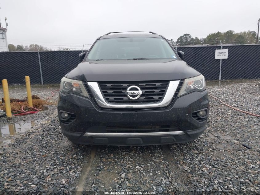 2017 Nissan Pathfinder Sl VIN: 5N1DR2MN8HC684035 Lot: 43842780