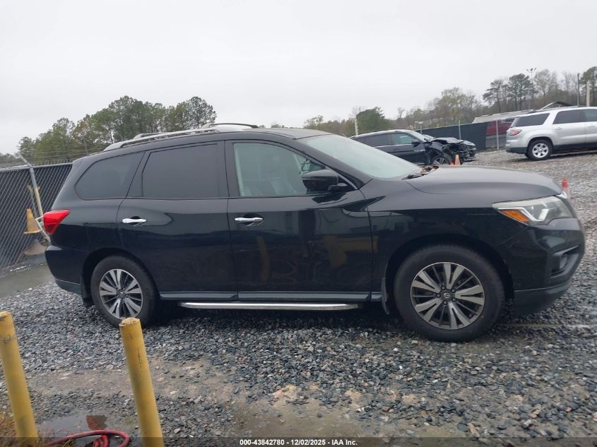 2017 Nissan Pathfinder Sl VIN: 5N1DR2MN8HC684035 Lot: 43842780