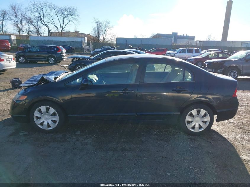 2006 Honda Civic Lx VIN: 1HGFA165X6L099158 Lot: 43842781