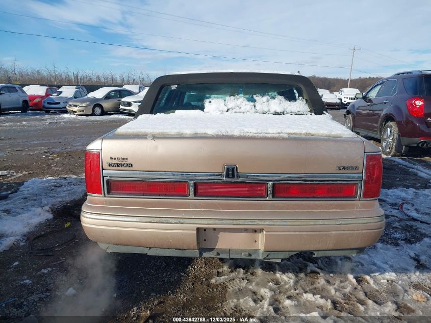 1996 Lincoln Town Car Sgn/Dmnd Anv/Cypress/Jn VIN: 1LNLM82W7TY708149 Lot: 43842788