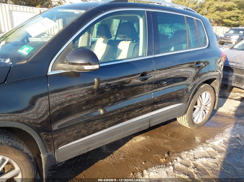 2016 Volkswagen Tiguan R-Line/S/Se/Sel VIN: WVGBV7AX5GW539571 Lot: 43842819