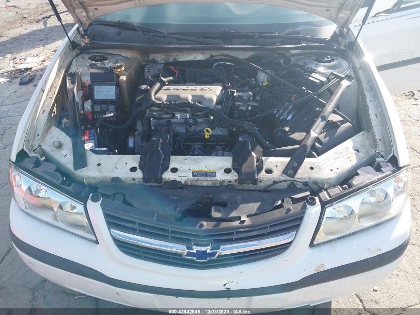 2003 Chevrolet Impala VIN: 2G1WF52E939158077 Lot: 43842845