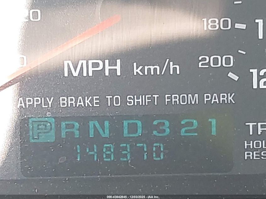 2003 Chevrolet Impala VIN: 2G1WF52E939158077 Lot: 43842845