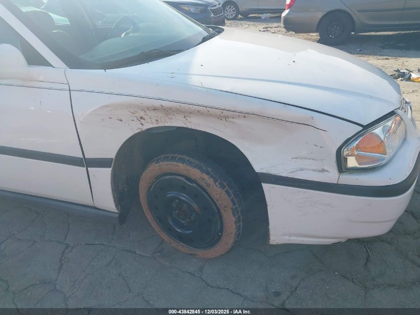 2003 Chevrolet Impala VIN: 2G1WF52E939158077 Lot: 43842845