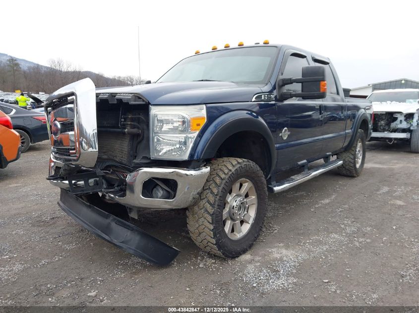 2016 Ford F-250 Lariat VIN: 1FT7W2BTXGEB09496 Lot: 43842847
