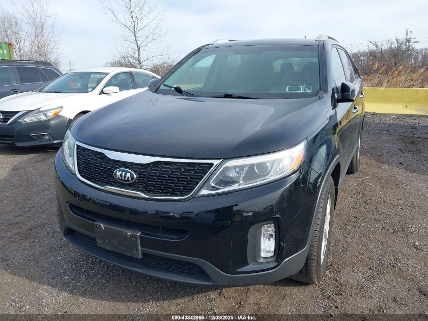 2015 Kia Sorento Lx VIN: 5XYKTDA66FG570095 Lot: 43842866