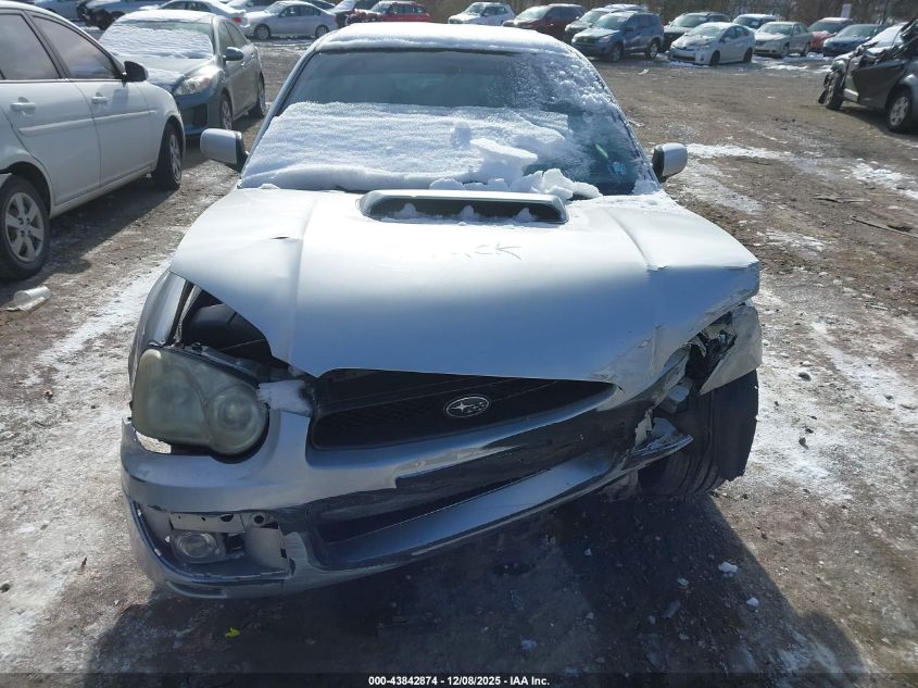 2004 Subaru Impreza Wrx VIN: JF1GD29684H510678 Lot: 43842874