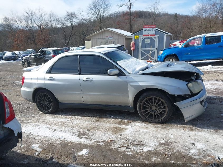 2004 Subaru Impreza Wrx VIN: JF1GD29684H510678 Lot: 43842874