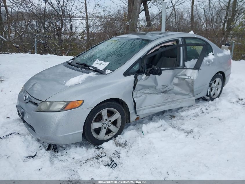 2008 Honda Civic Ex VIN: 1HGFA16828L018893 Lot: 43842908