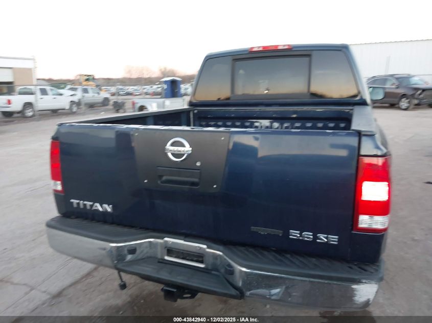 2009 Nissan Titan Se VIN: 1N6BA07C59N304332 Lot: 43842940