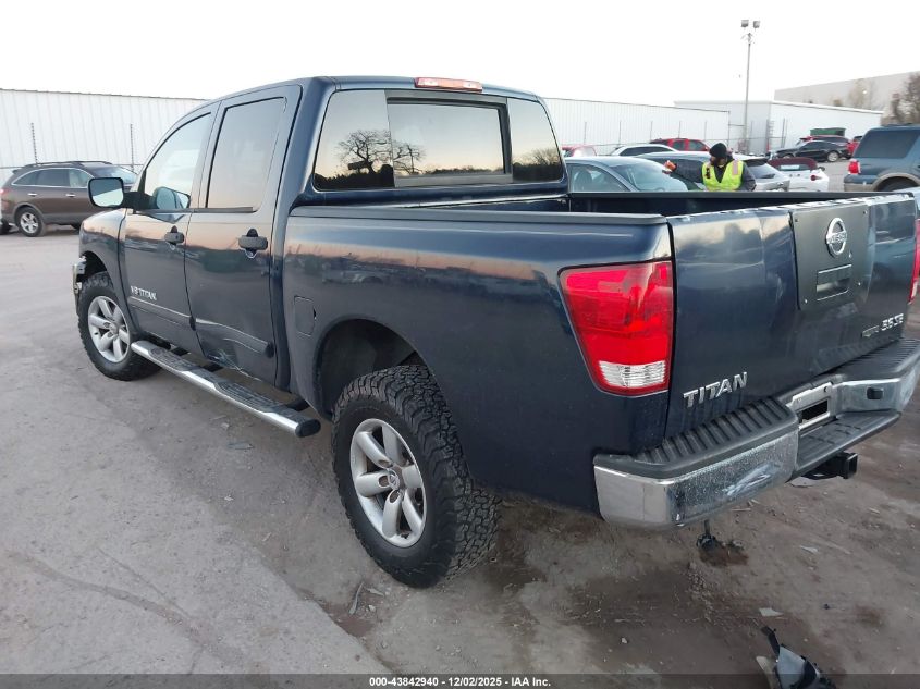 2009 Nissan Titan Se VIN: 1N6BA07C59N304332 Lot: 43842940