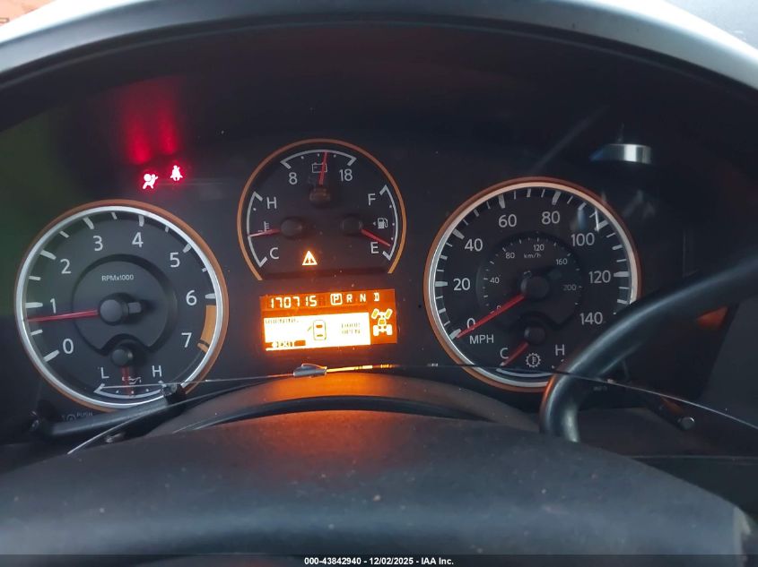 2009 Nissan Titan Se VIN: 1N6BA07C59N304332 Lot: 43842940