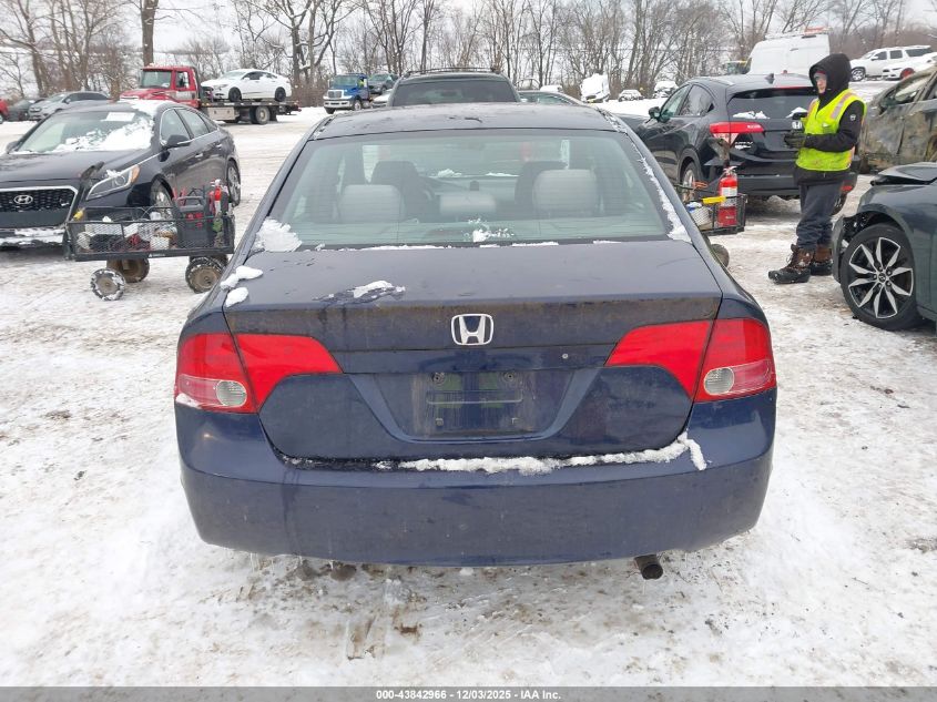2008 Honda Civic Lx VIN: 1HGFA16598L026060 Lot: 43842966