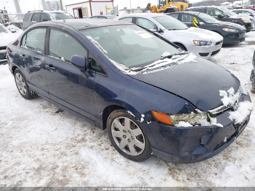 2008 Honda Civic Lx VIN: 1HGFA16598L026060 Lot: 43842966