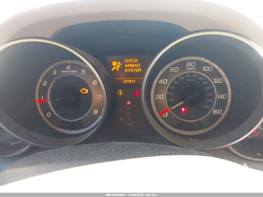 2009 Acura Mdx VIN: 2HNYD28299H507698 Lot: 43843007