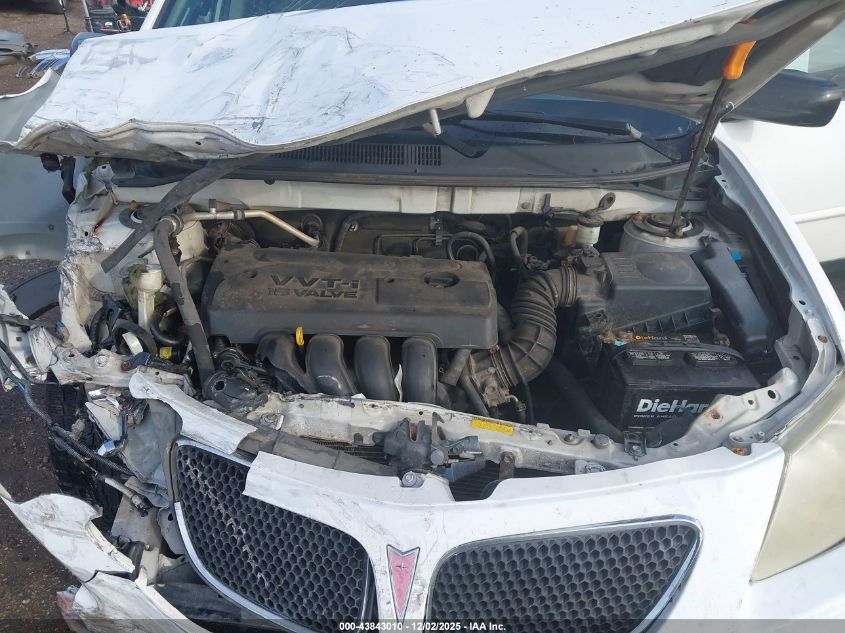 2007 Pontiac Vibe VIN: 5Y2SL65887Z428552 Lot: 43843010