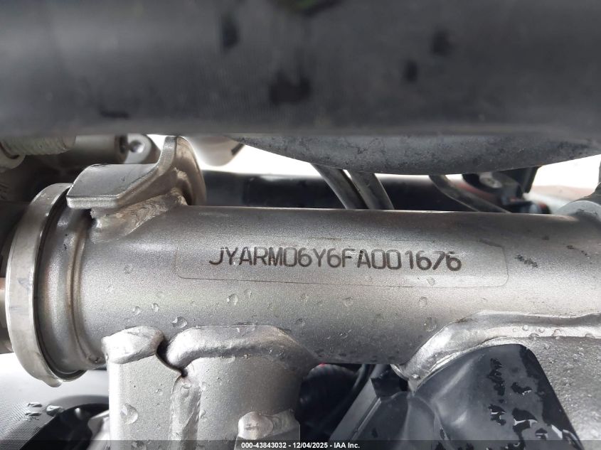 2015 Yamaha Fz07 C VIN: JYARM06Y6FA001676 Lot: 43843032