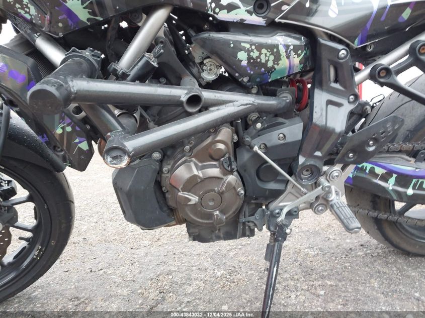 2015 Yamaha Fz07 C VIN: JYARM06Y6FA001676 Lot: 43843032