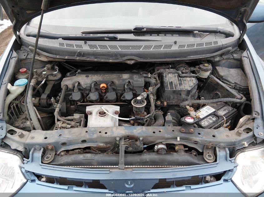 2008 Honda Civic Ex-L VIN: 2HGFG12938H535226 Lot: 43843043