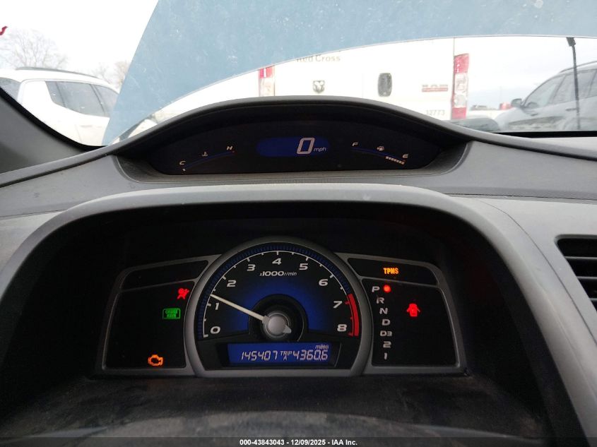 2008 Honda Civic Ex-L VIN: 2HGFG12938H535226 Lot: 43843043