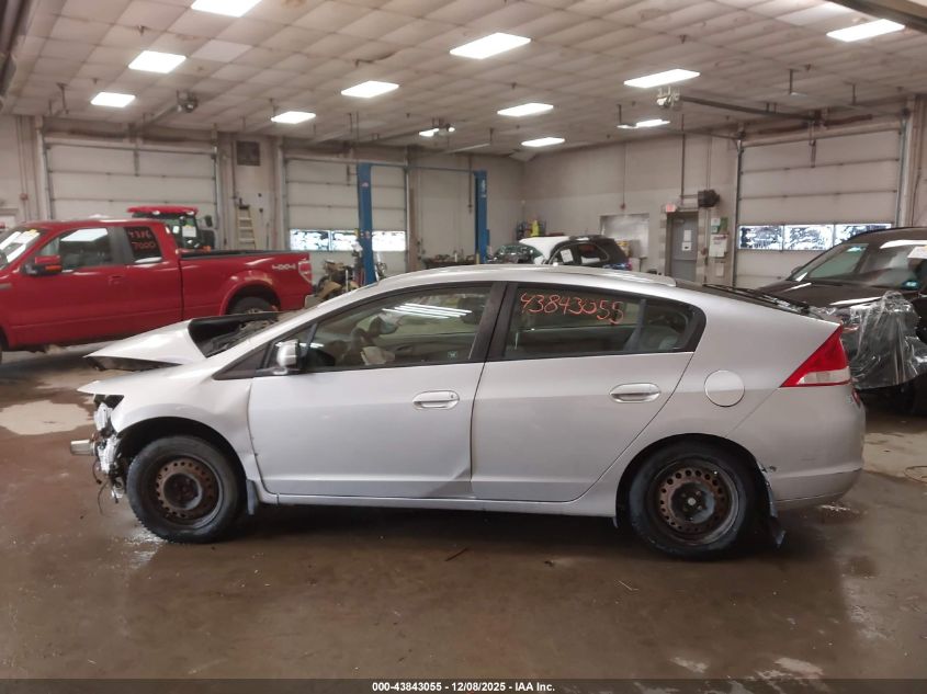 2010 Honda Insight Lx VIN: JHMZE2H56AS036168 Lot: 43843055