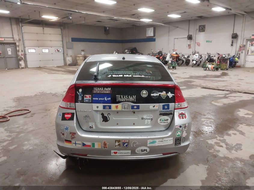 2010 Honda Insight Lx VIN: JHMZE2H56AS036168 Lot: 43843055