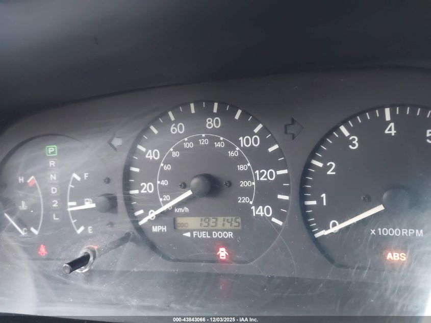 2000 Toyota Camry Le VIN: JT2BG22K6Y0416119 Lot: 43843066