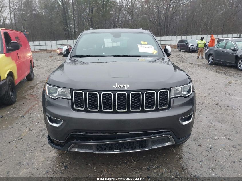 2017 Jeep Grand Cherokee Limited 4X2 VIN: 1C4RJEBG0HC950171 Lot: 43843090