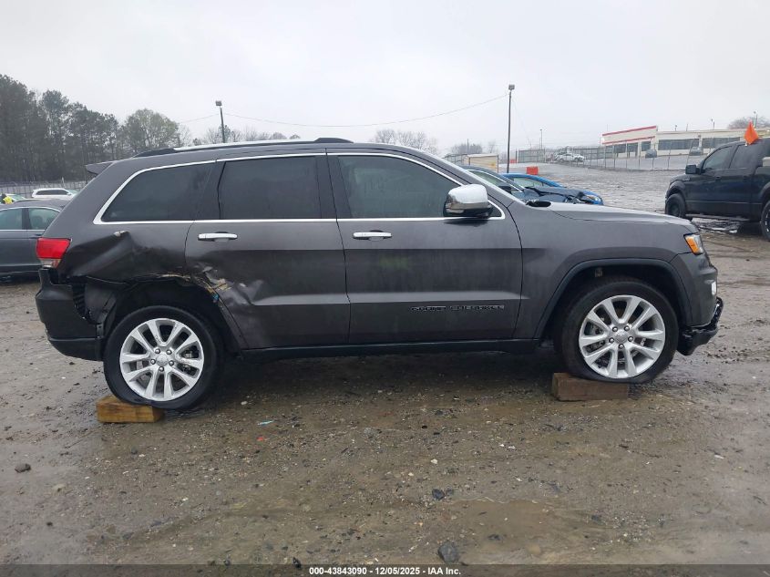 2017 Jeep Grand Cherokee Limited 4X2 VIN: 1C4RJEBG0HC950171 Lot: 43843090