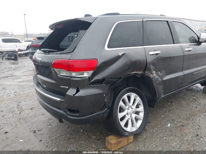 2017 Jeep Grand Cherokee Limited 4X2 VIN: 1C4RJEBG0HC950171 Lot: 43843090
