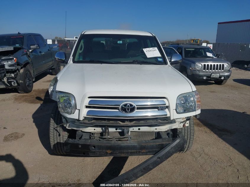 2006 Toyota Tundra Sr5 V8 VIN: 5TBET34136S537459 Lot: 43843105