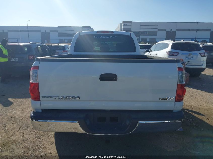 2006 Toyota Tundra Sr5 V8 VIN: 5TBET34136S537459 Lot: 43843105